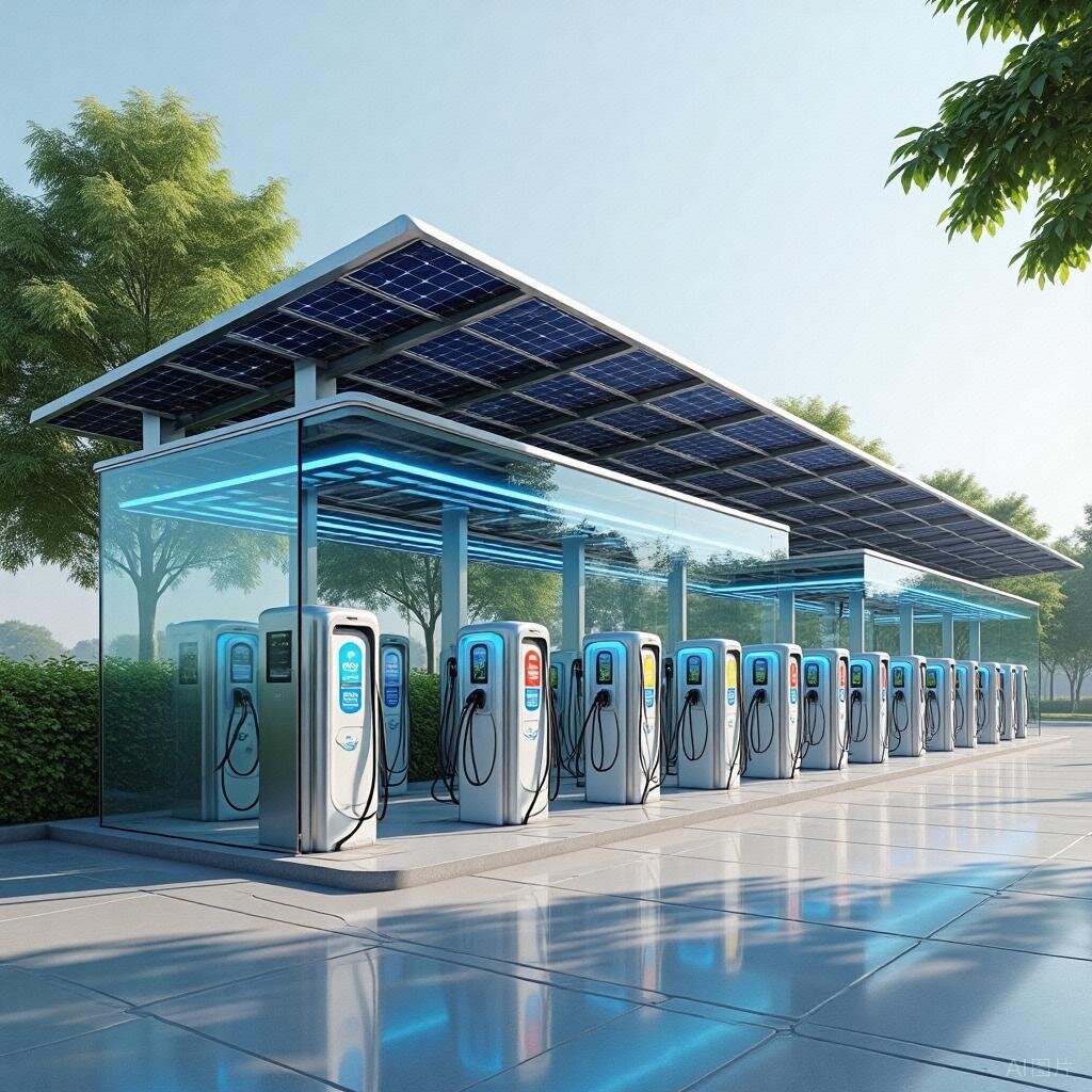 EV Charging Station Storage