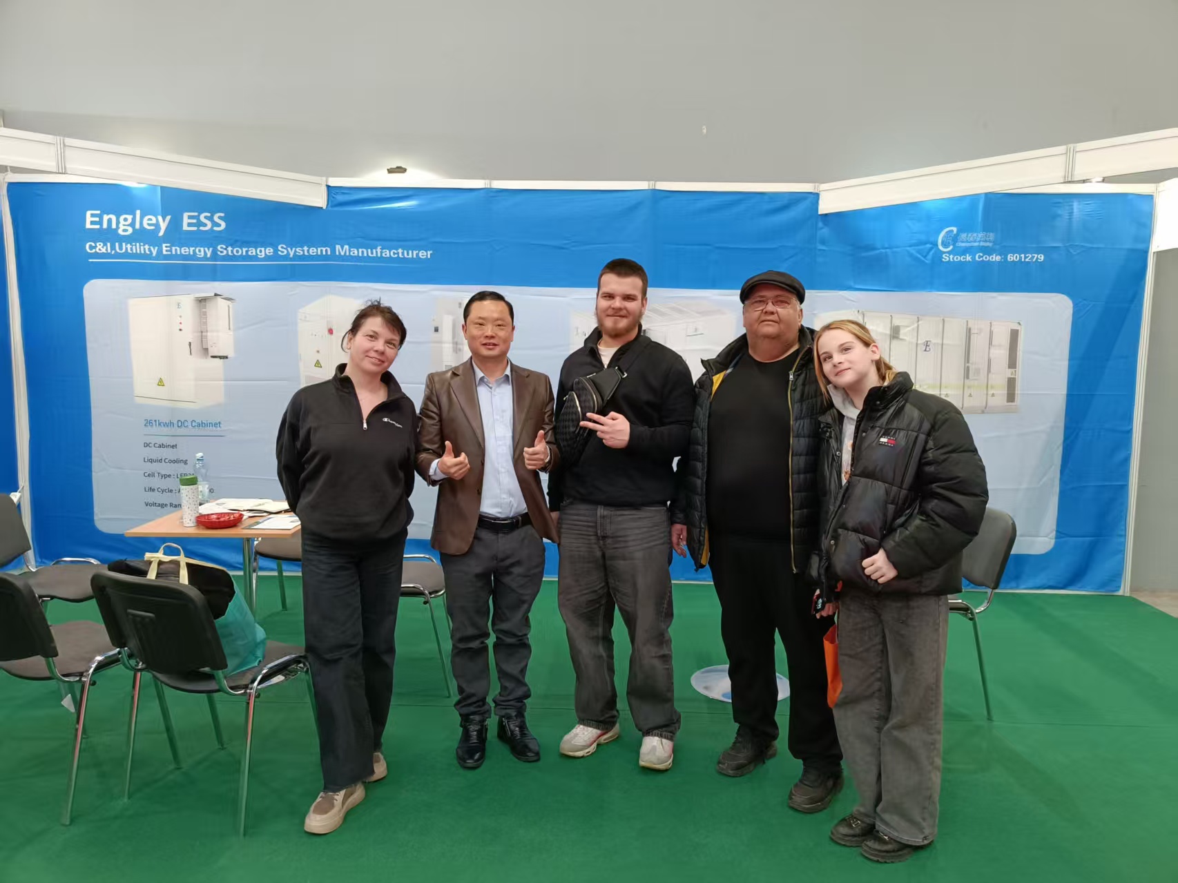 仪征鸿汉英利参与3.4-3.5 波兰华沙ENEX展会